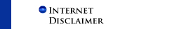 internet disclaimer